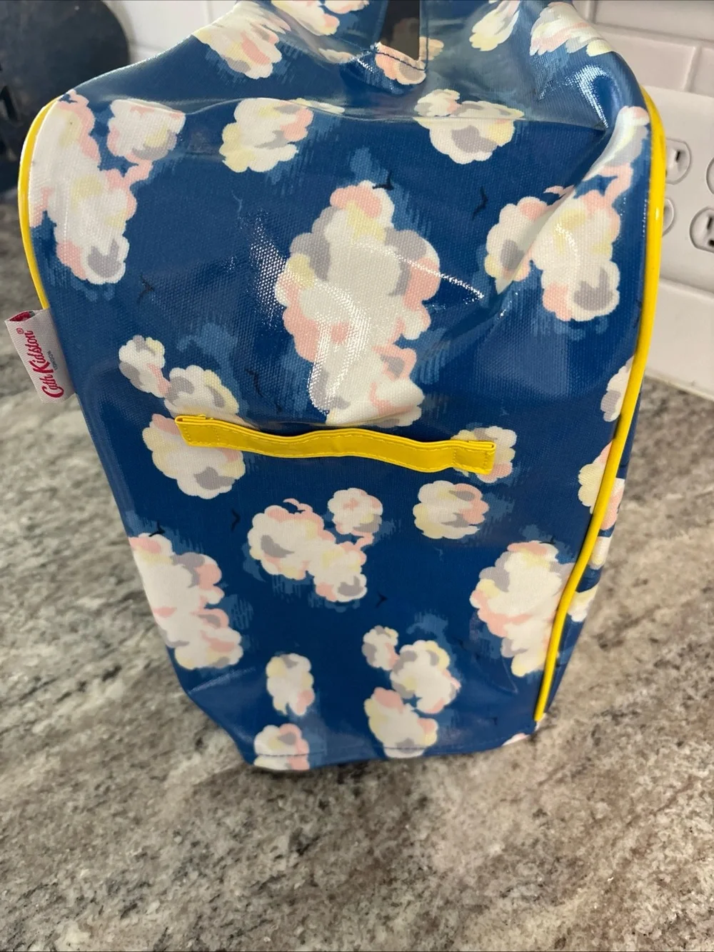 Cath Kidston Oil Cloth Sewing Machine Cover Protective Dust Cover W/ Pockets